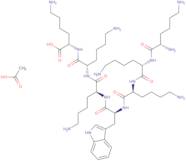 H-Lys-Lys-Lys-Trp-Lys-Lys-Lys-OH acetate salt