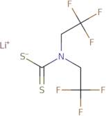 Lithium (Bis(2,2,2-Trifluoroethyl)Amino)Methanedithioate