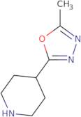 2-methyl-5-(piperidin-4-yl)-1,3,4-oxadiazole hydrochloride