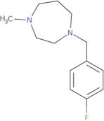 1-(4-Fluorobenzyl)-4-methyl-1,4-diazepane