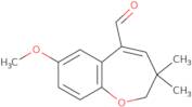 7-Methoxy-3,3-dimethyl-2H-1-benzoxepine-5-carbaldehyde