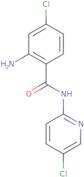 2-Amino-4-chloro-N-(5-chloropyridin-2-yl)benzamide