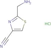 2-(Aminomethyl)-1,3-thiazole-4-carbonitrile hydrochloride