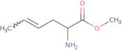 2-Amino-hex-4(E)-enoic acid methyl ester