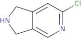 6-Chloro-2,3-dihydro-1H-pyrrolo[3,4-c]pyridine