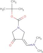 tert-Butyl (3Z)-3-(dimethylaminomethylidene)-4-oxopyrrolidine-1-carboxylate