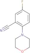 5-Fluoro-2-(morpholin-4-yl)benzonitrile