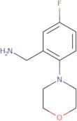 [5-Fluoro-2-(morpholin-4-yl)phenyl]methanamine