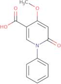 4-Methoxy-6-oxo-1-phenyl-1,6-dihydropyridine-3-carboxylic acid