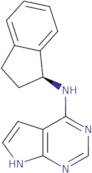 N-[(1S)-2,3-Dihydro-1H-inden-1-yl]-7H-pyrrolo[2,3-d]pyrimidin-4-amine