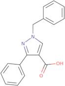 1-Benzyl-3-phenyl-1H-pyrazole-4-carboxylic acid