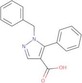 1-Benzyl-5-phenyl-1H-pyrazole-4-carboxylic acid