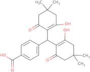 4-(bis(6-hydroxy-4,4-dimethyl-2-oxocyclohex-1-enyl)methyl)benzoic acid