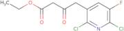 Ethyl 4-(2,6-dichloro-5-fluoropyridin-3-yl)-3-oxobutanoate