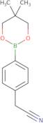 [4-(5,5-Dimethyl-1,3,2-dioxaborinan-2-yl)phenyl]acetonitrile