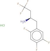 (2R)-4,4,4-Trifluoro-1-(2,4,5-trifluorophenyl)butan-2-amine hydrochloride