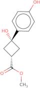 Methyl (1S,3S)-3-hydroxy-3-(4-hydroxyphenyl)cyclobutane-1-carboxylate