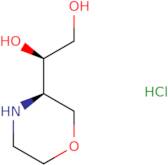 (1R)-1-[(3R)-Morpholin-3-yl]ethane-1,2-diol hydrochloride