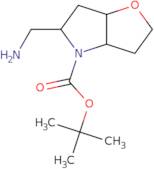 tert-Butyl 5-(aminomethyl)-hexahydro-2H-furo[3,2-b]pyrrole-4-carboxylate