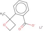 2-(2-methyloxetan-2-yl)benzoate lithium