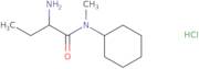 2-Amino-N-cyclohexyl-N-methylbutanamide hydrochloride