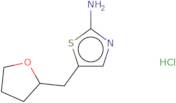 5-[(Oxolan-2-yl)methyl]-1,3-thiazol-2-amine hydrochloride