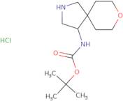 tert-Butyl N-{8-oxa-2-azaspiro[4.5]decan-4-yl}carbamate hydrochloride