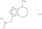 2-{8-Methyl-5H,6H,7H,8H-imidazo[1,2-a]pyridin-3-yl}acetic acid hydrochloride