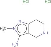 2-Methyl-2H,4H,5H,6H,7H-pyrazolo[4,3-c]pyridin-3-amine dihydrochloride