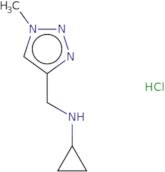 N-[(1-Methyl-1H-1,2,3-triazol-4-yl)methyl]cyclopropanamine hydrochloride