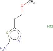 5-(2-Methoxyethyl)-1,3-thiazol-2-amine hydrochloride