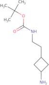 tert-Butyl N-[2-(3-aminocyclobutyl)ethyl]carbamate