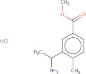 Methyl 3-(1-aminoethyl)-4-methylbenzoate hydrochloride