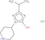 1-(Piperidin-4-yl)-3-(propan-2-yl)-1H-1,2,4-triazol-5-ol hydrochloride