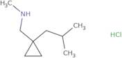 Methyl({[1-(2-methylpropyl)cyclopropyl]methyl})amine hydrochloride
