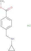 Methyl 4-[(cyclopropylamino)methyl]benzoate hydrochloride