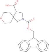 2-{[(9H-Fluoren-9-yl)methoxy]carbonyl}-8-oxa-2-azaspiro[4.5]decane-4-carboxylic acid