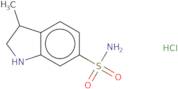 3-Methyl-2,3-dihydro-1H-indole-6-sulfonamide hydrochloride