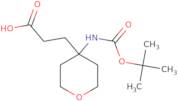 3-(4-{[(tert-Butoxy)carbonyl]amino}oxan-4-yl)propanoic acid