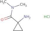 1-Amino-N,N-dimethylcyclopropane-1-carboxamide hydrochloride
