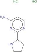 2-(Pyrrolidin-2-yl)pyrimidin-4-amine dihydrochloride