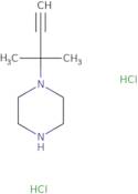 1-(2-Methylbut-3-yn-2-yl)piperazine dihydrochloride