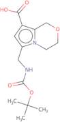 6-({[(tert-Butoxy)carbonyl]amino}methyl)-1H,3H,4H-pyrrolo[2,1-c][1,4]oxazine-8-carboxylic acid