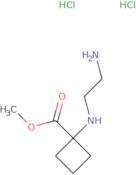 Methyl 1-[(2-aminoethyl)amino]cyclobutane-1-carboxylate dihydrochloride