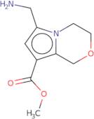 Methyl 6-(aminomethyl)-1H,3H,4H-pyrrolo[2,1-c][1,4]oxazine-8-carboxylate