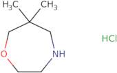 6,6-Dimethyl-1,4-oxazepane hydrochloride