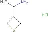 1-(Thietan-3-yl)ethan-1-amine hydrochloride
