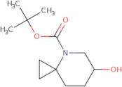 tert-Butyl 6-hydroxy-4-azaspiro[2.5]octane-4-carboxylate