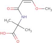 2-[(2Z)-3-Methoxyprop-2-enamido]-2-methylpropanoic acid