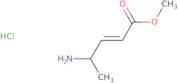 Methyl 4-aminopent-2-enoate hydrochloride